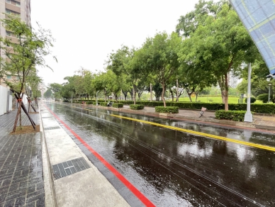 保障居民行車順暢安全  國民黨台中市議員劉士州爭取建設經費  結合麗晨建設公司捐地  協助中市府完成「河南路四段(黎明東街63巷至大墩四街)」道路拓寬工程