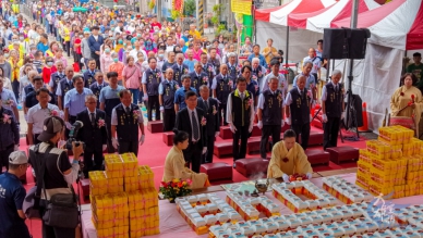 保生大帝1048聖誕千秋學甲慈濟宮舉辦盛大祝壽及13庄頭國小藝陣表演