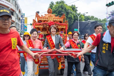 敦和宮趙天君財神爺366年聖誕　許縣長為民祈福