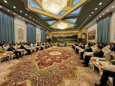 第三屆海峽兩岸中華文化峰會北京登場  王滬寧會會見中國國民黨副主席張榮恭和第三屆海峽兩岸中華文化峰會兩岸文化界人士代表