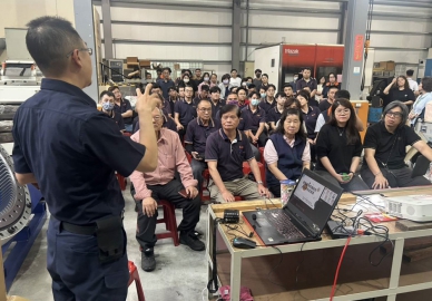 防詐不分場域　豐原警銀攜手前進在地企業提升識詐力