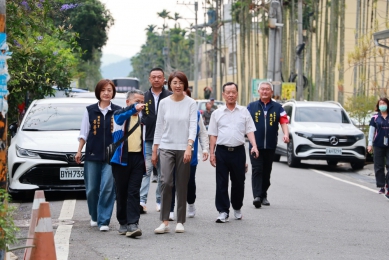 許縣長會勘埔里及魚池13件道路改善工程 提升在地鄉親出入安全與農產運輸便利性