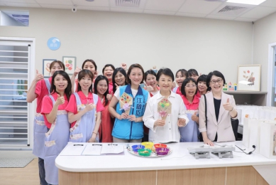 全國地方政府唯一雙職場托嬰中心！盧秀燕：市府帶頭打造友善育兒職場環境
