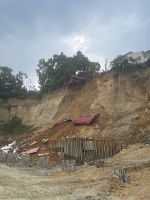 凱米豪雨後遺症！林內邊坡仍在滑　雲林緊急安置20戶