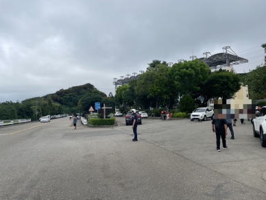 清水鰲峰山「谷溜遊戲場」夯爆清水警方啟動專案車流疏導