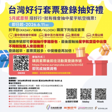 「台灣好行一路向海旅行趣」得獎名單揭曉 創作者用鏡頭記錄台中海線之美！