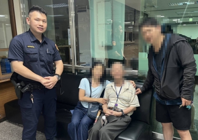 只為一碗爌肉飯迷路街頭　大雅暖警即刻伸援助返家