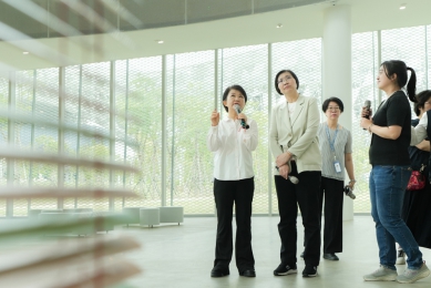 徐欣瑩提「多功能展演中心」政見願景　赴台中取經打造新竹縣文化新引擎