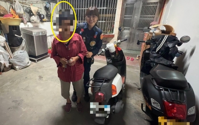 買晚餐變迷途記　8旬嬤誤騎3公里豐原暖警助返家