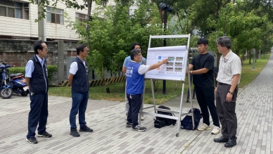 潭子高架鐵路東側不再荒廢  立委楊瓊瓔、市議員賴朝國爭取綠美化工程10月底完工
