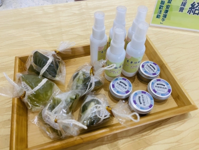 從香包到艾草膏　北港附醫端午節推廣中草藥保健文化