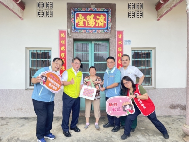 端午粽香飄進獨老家   沈佛龍關懷新竹長輩好窩心！