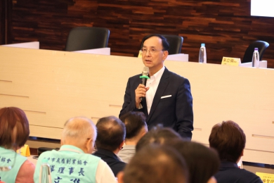 朱立倫東海開講:強調「人才」是AI時代最珍貴的永續資產