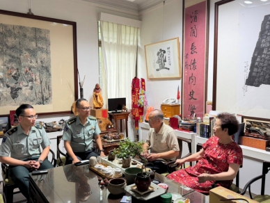 藝文扎根地方　軍民攜手傳承忠愛精神