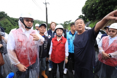 霧峰暗坑巷水災復建工程完工   市長盧秀燕視察肯定提升防災韌性