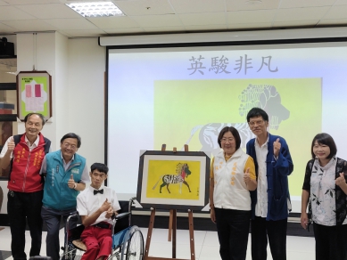 書畫聯展慈善拍賣幫助若竹兒 7幅畫作拍得75萬元助圓夢
