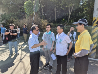 中央地方攜手推動后里分院建設　民眾黨立委陳清龍邀集辦理聯外道路交通會勘