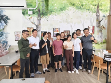 王爺公有保庇寫生比賽歷年得獎者開展 「點亮童心 藝啟鄉情」果然茶香開幕