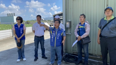 后里眉豐路邊坡遇雨就落石   立委楊瓊瓔爭取500萬改善護坡年底前動工