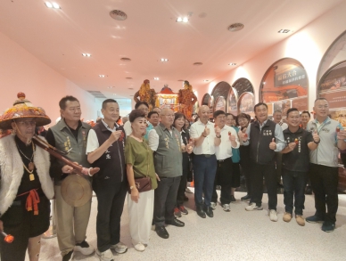 東西方女神首度相遇啟新境 新港奉天宮媽祖駐駕蓋婭莊園賜福