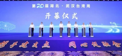 攜手建支點   同心促融合   第二十屆湖北·武漢台灣周在漢開幕  郭金龍、關志鷗、李殿勳、潘賢掌、蕭旭岑等出席
