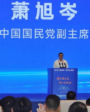 蕭旭岑積極的國共關係維護台灣和平