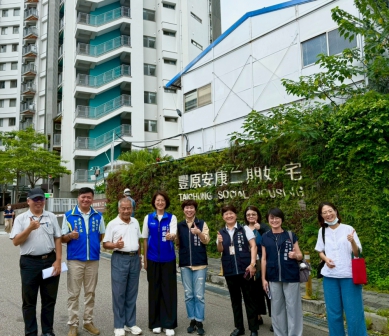 豐原安康社宅二期預計9月完工 將提供500戶住宅 邱愛珊關切交通及公共設施配套