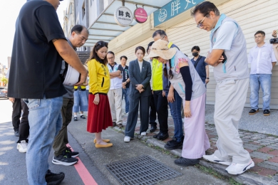 180日曆天工期   新竹香山牛埔路段人行空間改善工程動工了！