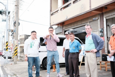 解決重車輾壓與積水問題   民進黨台中市議員施志昌爭取162萬元改善大安南安路路面與排水