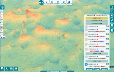 中市首創地價資訊三維化　打造全台首張3D「地價地形圖」