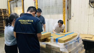 稽查人員每日檢測致癌油　許縣長肯定基層人員辛勞