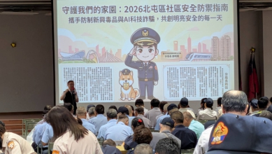 警五分局辦守望相助隊常訓    全力打造三安社區生活環境