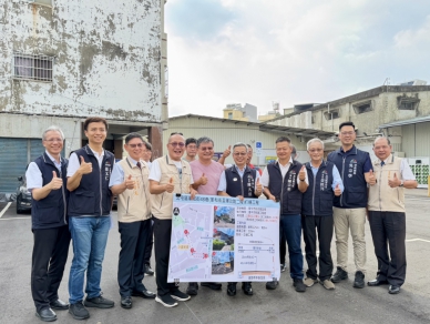 國民黨台中市議員陳成添攜手台中市議員候選人吳宗學打通40年的期待，終於實現！北屯區軍和街48巷打通工程正式啟動！
