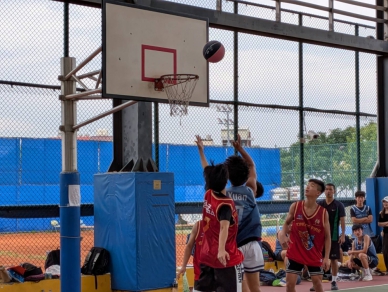 56隊熱血飆汗！中市消防局「冰與火之歌」3X3籃球賽  豐樂公園霸氣開打