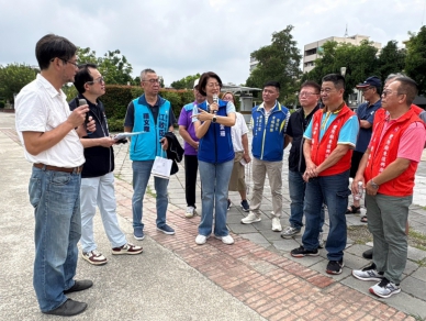 豐原「鞋仔窟」特色共融公園規劃說明會登場　市議員邱愛珊提出綠化、遮蔭等建議納入設計參考