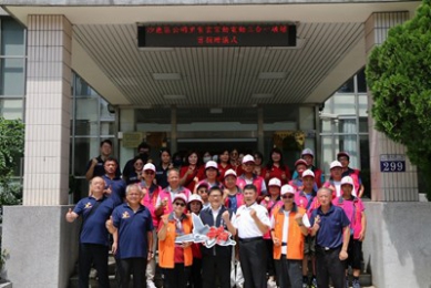 沙鹿民間善心挹注消防消防局大里分隊獲贈救災器材守護市民安全