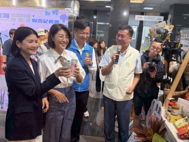 中臺灣農業行銷展售會今暖場   新竹市產發處長嚴翊琦力推「竹風好市」