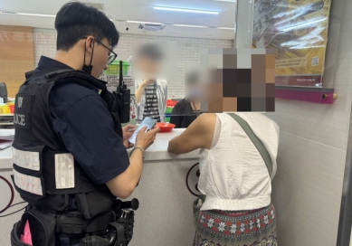 女子要領五百萬元給友人   市政警耐心勸說成功阻詐