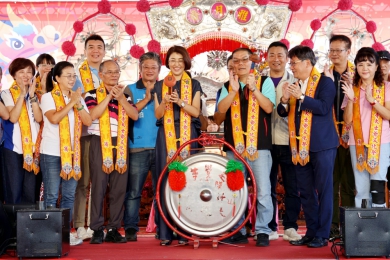 竹山大士爺文化祭熱鬧登場　許縣長開鑼祈福（圖1縣府提供）