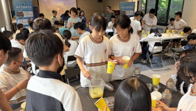 中區50嵐集團公益入校雪克手體驗助偏鄉和平國中職涯試探
