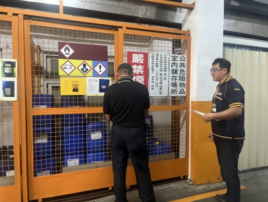 守護公共安全！中市消防局全面查核99家高風險事業單位  嚴格把關公共危險物品