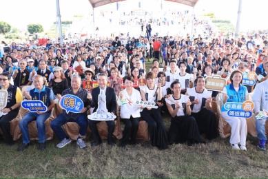 歷經14年等待！台灣本島最高媽祖像盛大落成   市長盧秀燕：兌現海線最後拼圖承諾