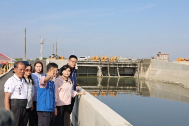 萬興村曾遭洪水淹沒！雲林開工建抽水站　後續再爭取2.66億
