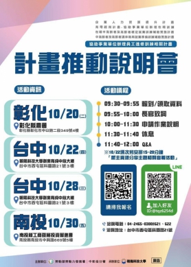 中彰投分署推「企業人力資源提升計畫」有成 115年助力155家企業及早布局人才發展
