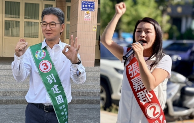 雲林縣長選戰號次揭曉！劉建國抽3號喊山海轉型　張嘉郡抽2號拚勝選