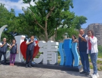 荒地變身公園  清水再增三千坪景觀綠地  台中市議長張清照議長力爭經費  花小錢辦大事