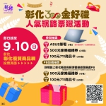 「2023彰化金好禮網路票選」開跑。（照片縣府提供）