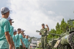 軍武維保體驗營開訓 學子興致高昂