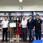 春雨文教基金會捐助大道國中獎助學金