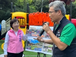 潭子運動公園老舊遊樂設施汰換  打造感官遊具符國際安全標準